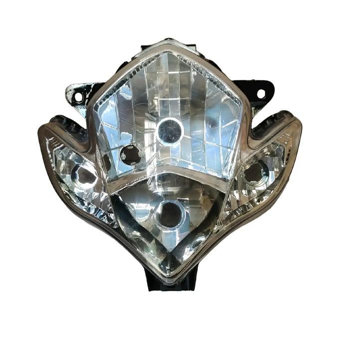 Reflektor Plus Mika Kaca Lampu Depan Suzuki Satria Fu 150 Barong 2009 2010 2011 2013 Untuk Motor