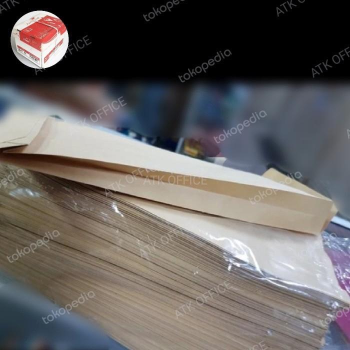Amplop Coklat Kabinet Lipat / Amplop Coklat Uang /Amplop Punggung