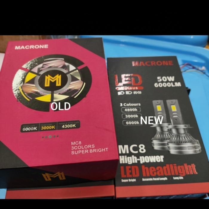 Led Macrone Mc8 H11 H4