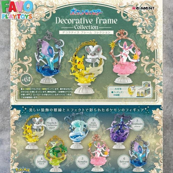 RE-MENT Pokemon Decorative Frame Collection Series Figure Rement