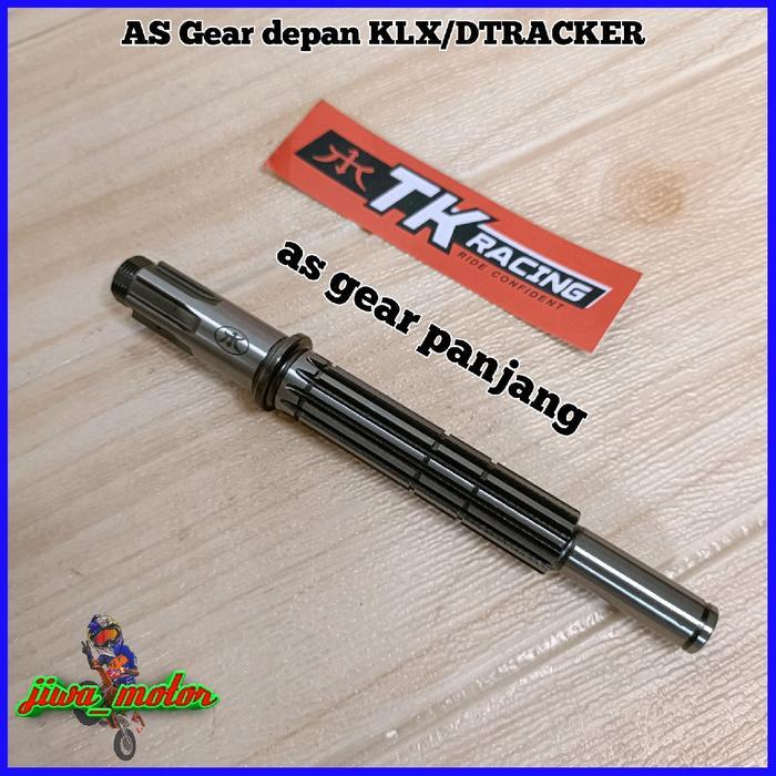 As Gear Depan Klx Dtracker Model Panjang Tk Racing Original