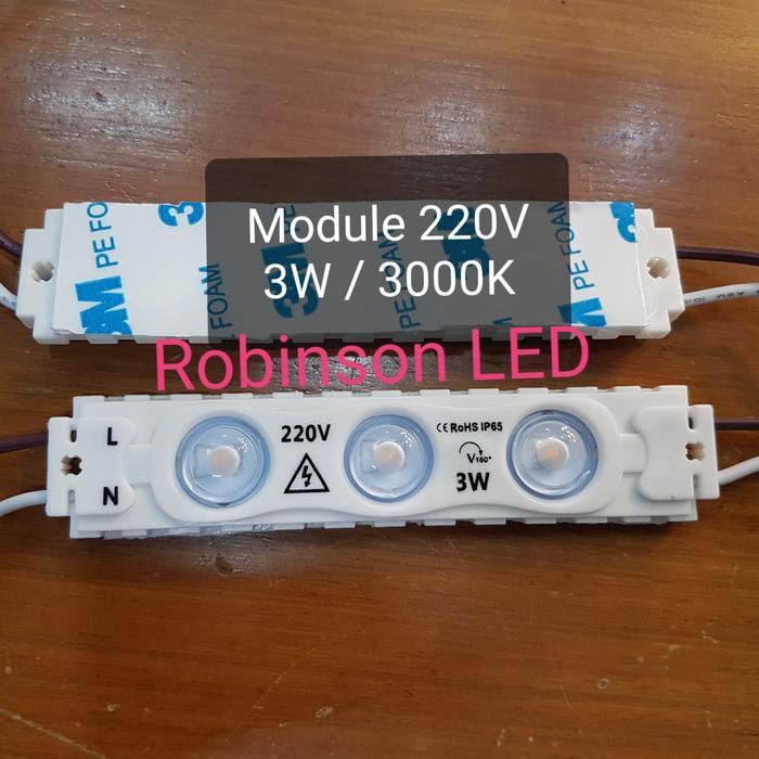 LED Modul 3W 220V 3000K Modul LED 3watt Lampu Neon Box 3 watt 220V