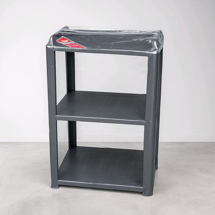 rak besi dispenser meja dispenser