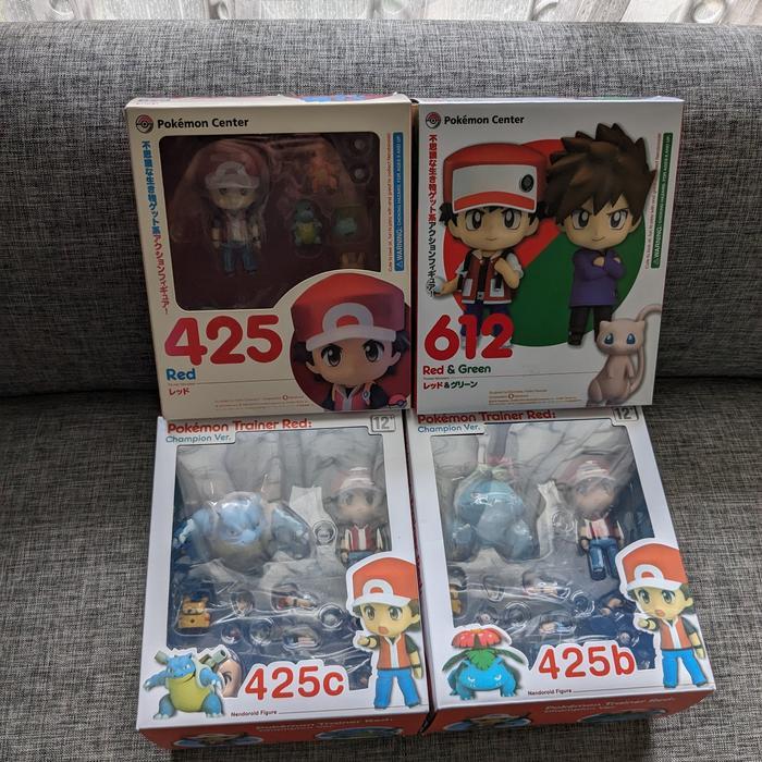 Ready Nendoroid Pokemon Trainer Red - Action Figure Pokemon