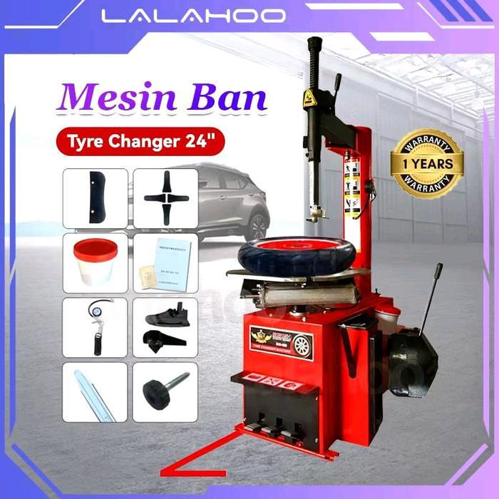 PROMO MELEDAK Tyre Changer 11-24" Mesin Pembuka Ban Mobil Otomatis Motor Alat Buka Ban