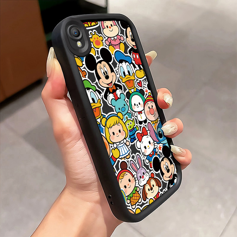Casing Hp OPPO A37 A37F Case Casing HP Karakter kartun Pola kasus ponsel tangga sederhana Kasing Sil