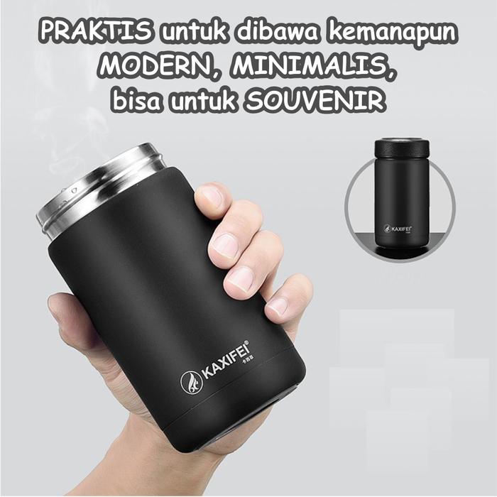 Termos Air Suhu Panas/Termos Mini/Termos Travel Untuk Kopi 400 Ml B189 Terlaris