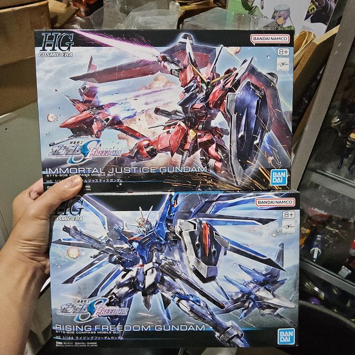 HG HGCE Rising Freedom Immortal Justice Gundam Mighty No Mg pg Rg sd