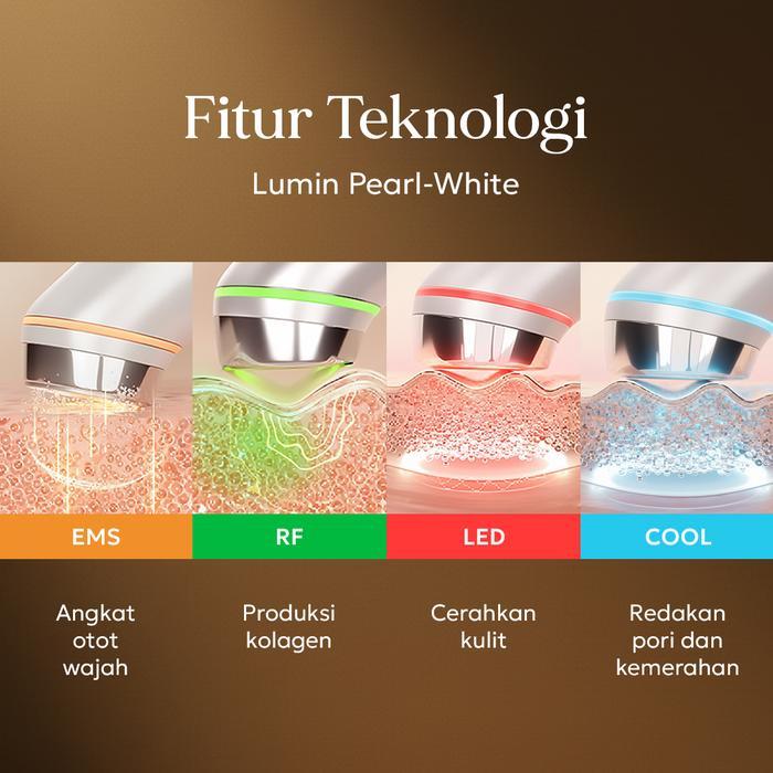 The Splendor Lumin Alat Pengencang Wajah 6In1 Skin Tightening Rf Facial Firming Tool