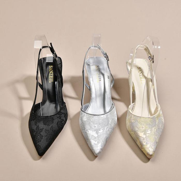 Donatello - Arin Heels Sandal Sendal Wanita Sling Back 3779