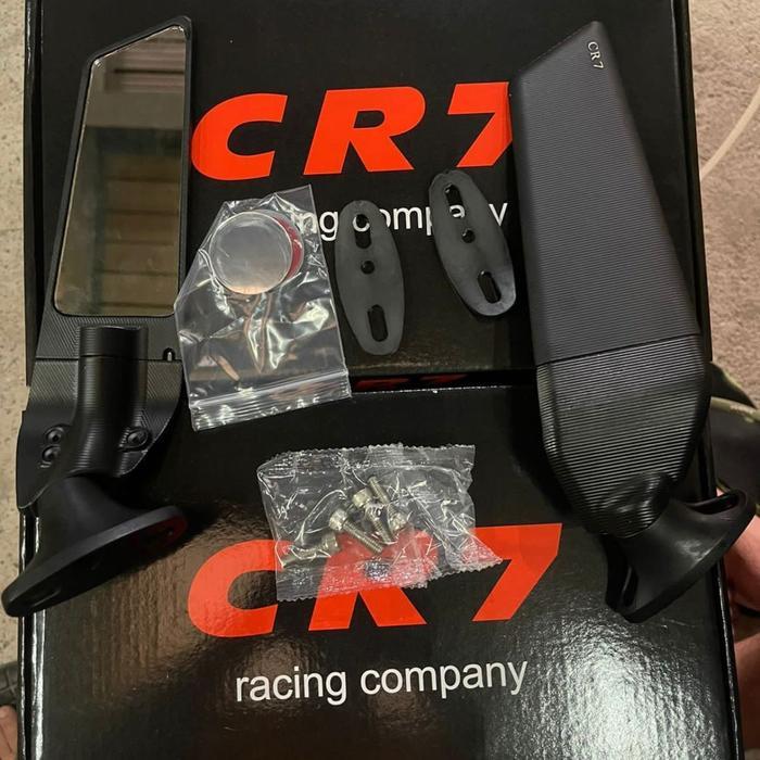 Spion Winglet Cnc Merek Cr7 R15/R25/Cbr150/Cbr 250/Ninja 250 /Gsx