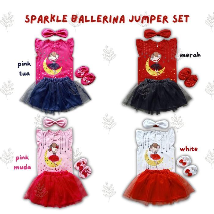 Jumper Bayi Perempuan 12 Bulan Ballerina Sister Grosir Baju Anak Bayi