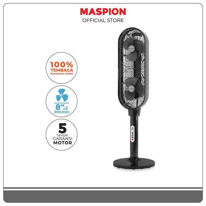 PROMO Maspion Tower Fan Kipas Angin Susun 8 Inch TF-04 S