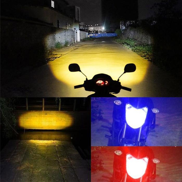 Cod Lampu Led H6 Laser Hi Lo Lampu Utama Motor Led Laser H6 Berkualitas Dan Super Terang H6 Laser 2