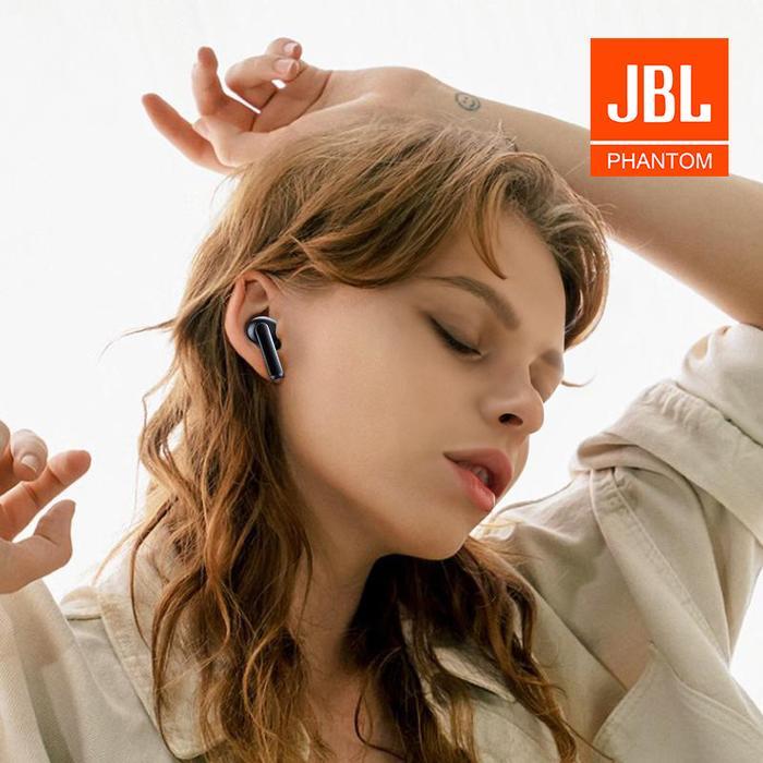New Jbl Phantom A4Pro Tws Headphone Bluetooth Nirkabel Premium Pengisian Daya Cepat Type-C Dengan