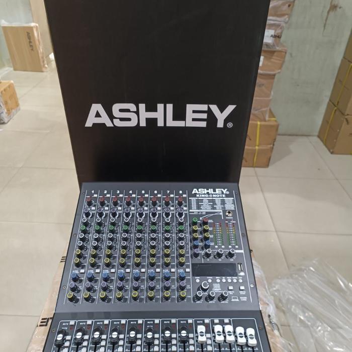 MIXER AUDIO ASHLEY KING8 NOTE/KING 8 NOTE USB-BLUETOOTH-RECORDING PC