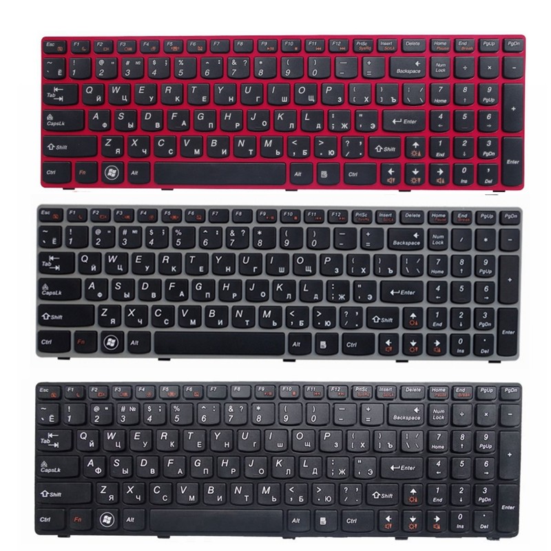 Russia New Keyboard For G580 Z580A G585 Z585 G590 Z580 Ru Laptop Keyboard
