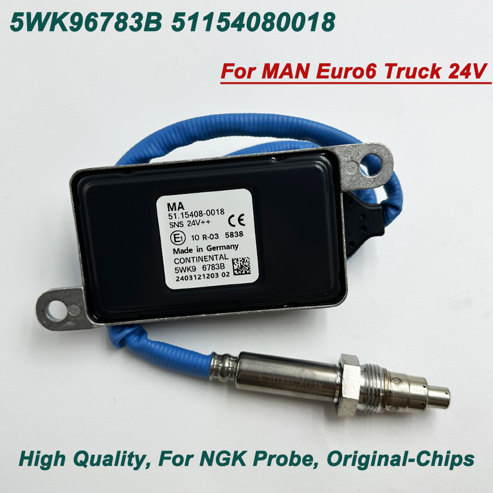 DISKON OE 5WK96783B 51154080018 High Quality N-GK Probe Made In Germany NOx Oxygen Sensor For MAN Eu