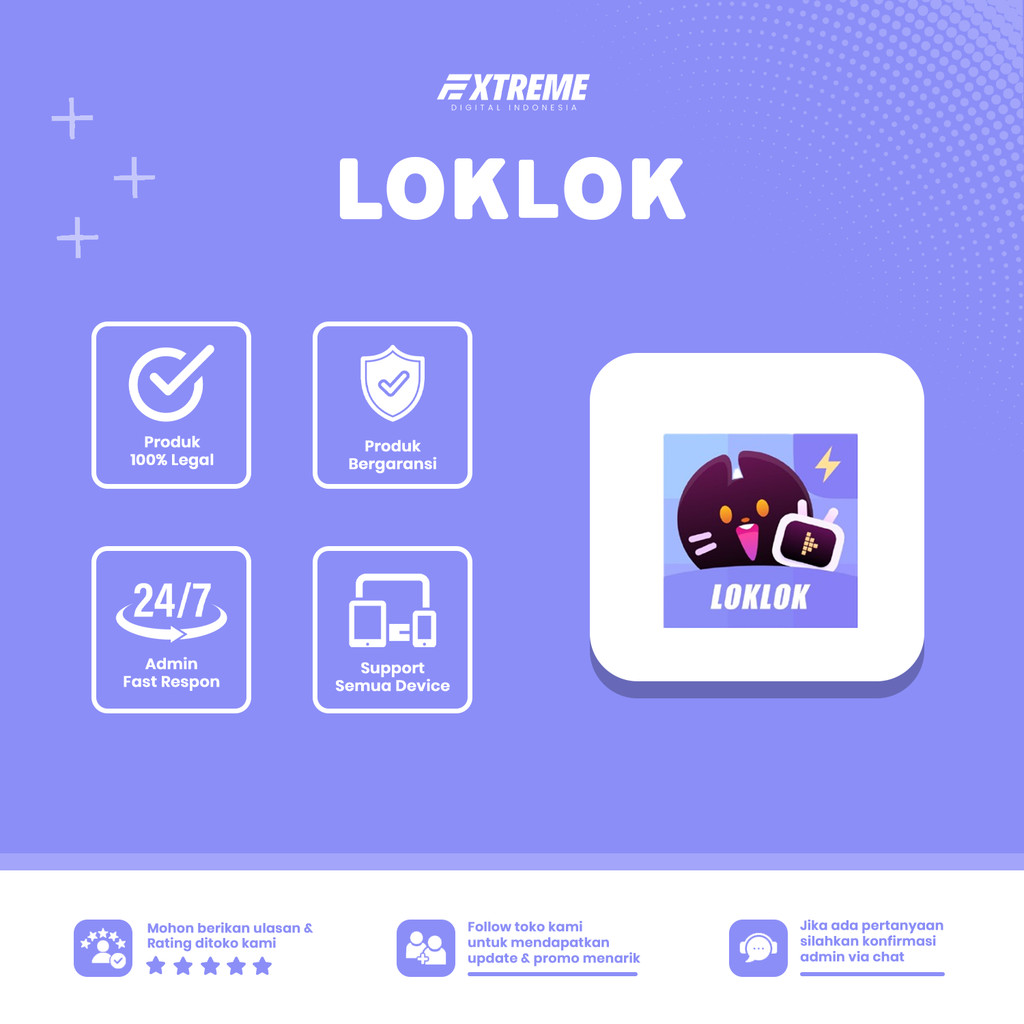 Loklok Premium 1 Bulan | Streaming Drama & Anime