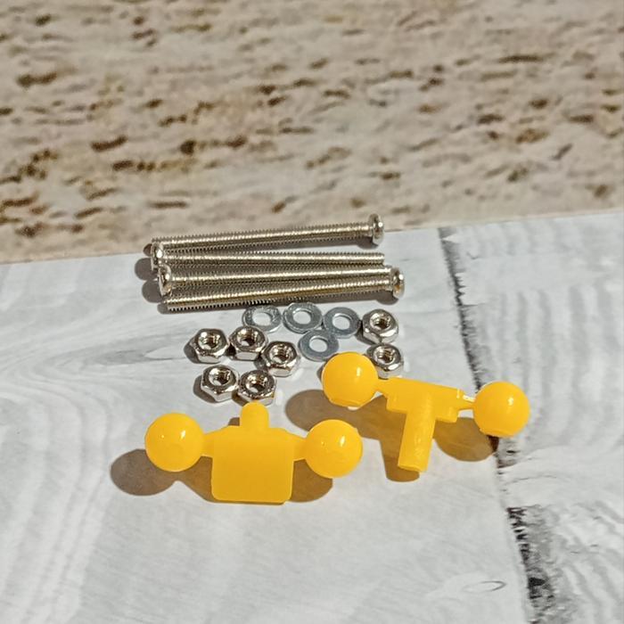 Rep Tamiya Stabilizer Ball Cap + Tiang Set