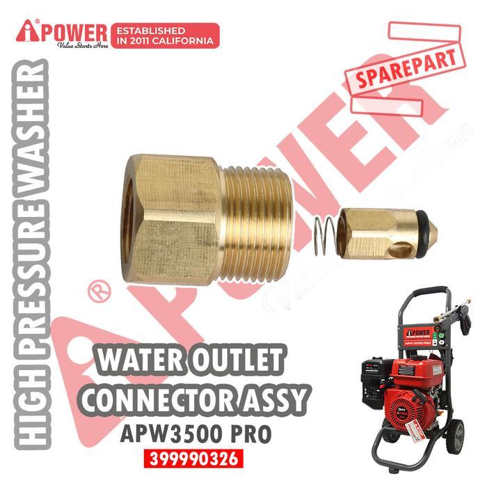 WATER OUTLET CONNECTOR ASSY UNTUK APW3500 PRO
