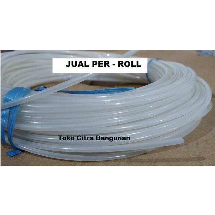 Selang Micro 3.1 mm Kecil Slang Air Sedotan Bening Jual Per Roll Depok BISA GOSEND