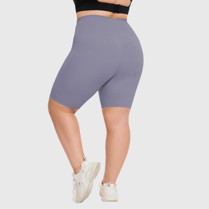 Lacensport - Adelle Short Legging Celana Olahraga Big Size Wanita Pendek Gym Workout