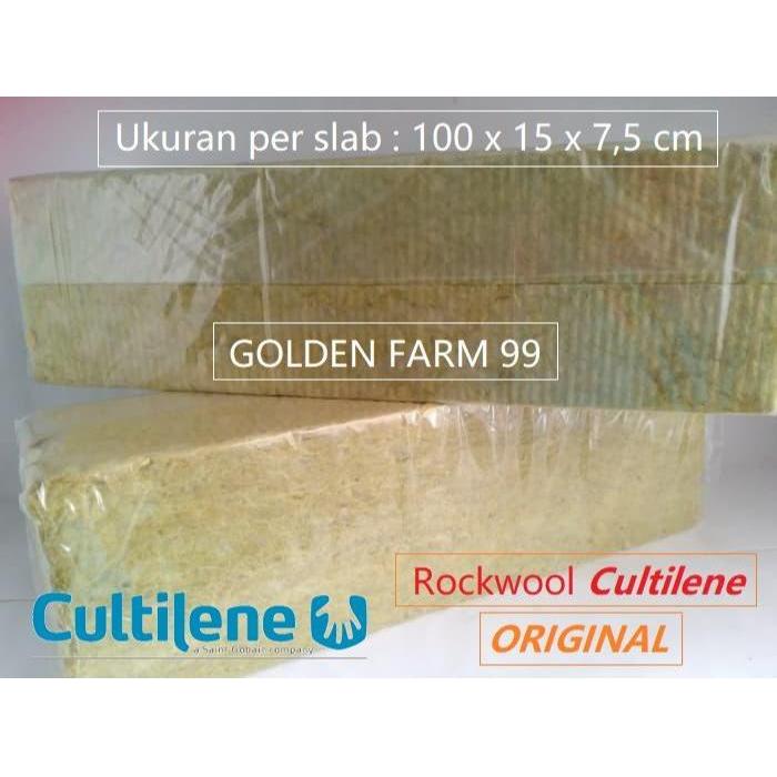 Rockwool hidroponik Merek Cultilene - Import
