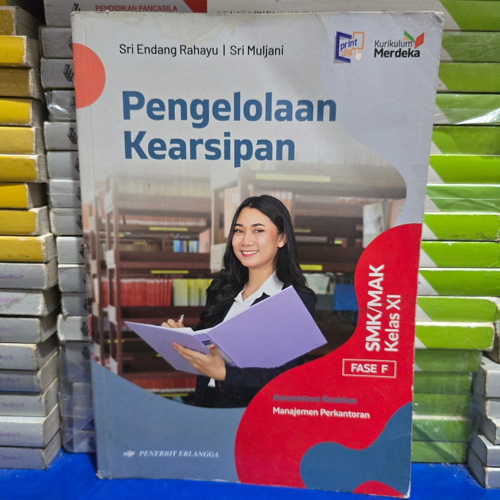 PENGELOLAAN KEARSIPAN KELAS 2 SMK KURIKULUM MERDEKA ERLANGGA