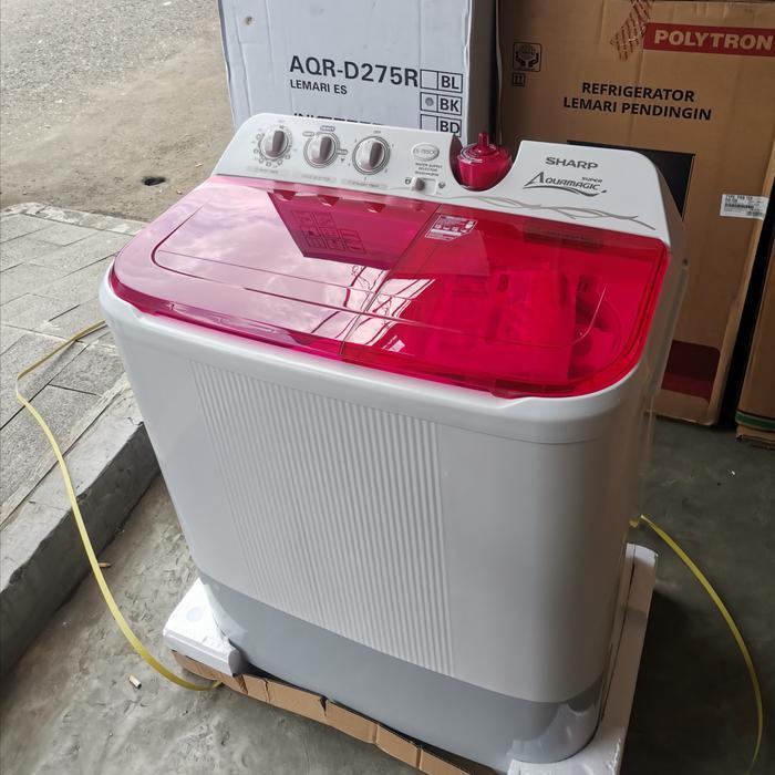 mesin cuci sharp 2 tabung 9kg
