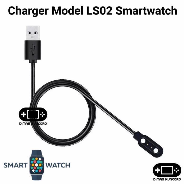Charger Model Ls02 Smartwatch T500 T55 X6 X7 Hw 12 Charging Kabel Usb