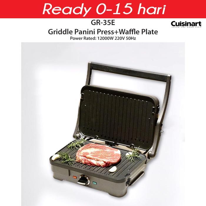 CUISINART GR-35E Griddle household multi-function grilled steak frying machine smokeless grill pan