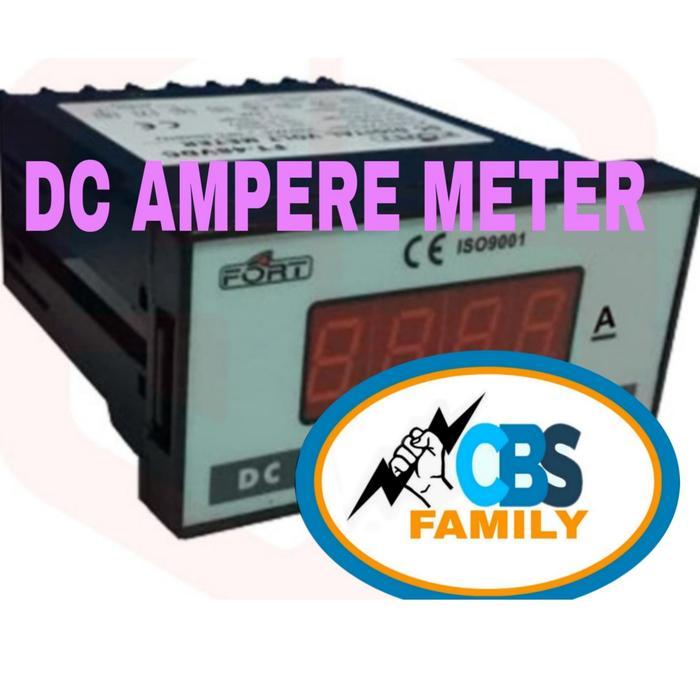 Dc Digital Meter ( Ampere / Volt ) Seri Ft Merk Fort