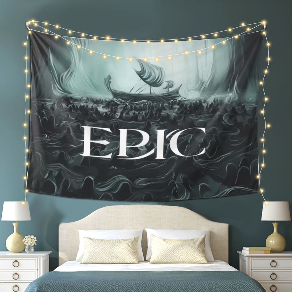Epic The Musical The Underworld Saga Tapestry Wall Hanging Aesthetic Home Decoration Tapestries for