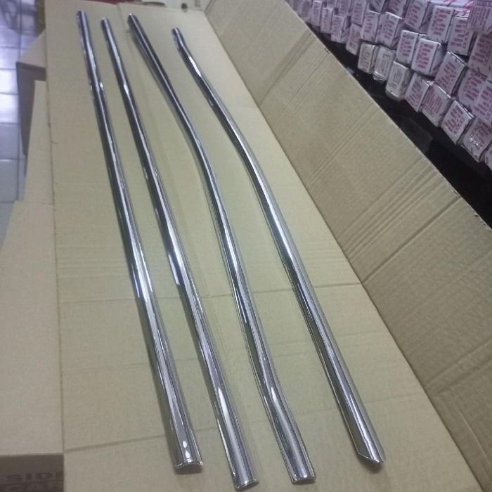 Honda Mobilio - List Kaca Samping Chrome Mobilio Pelipit Kaca Sampiing Mobilio Chrom 4 Pcs Praktis