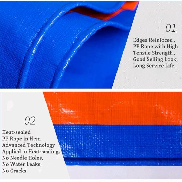 Terpal A12 Korea Ukuran 4 x 6 Super Tebal Terpal Tenda Terpal Truck penutup barang Camping Outdoor