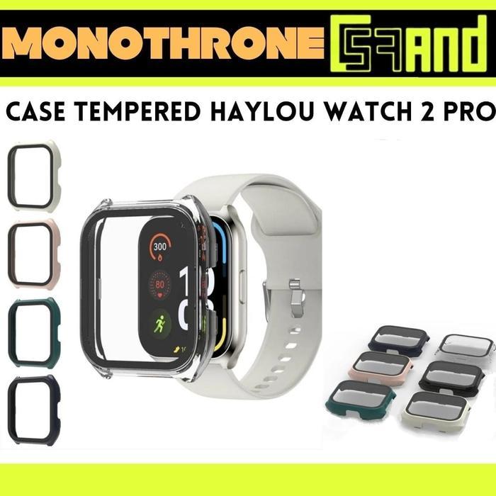 Case Haylou Watch 2 Pro Haylou Ls02 Pro Tempered Glass Bumper Hard Pc