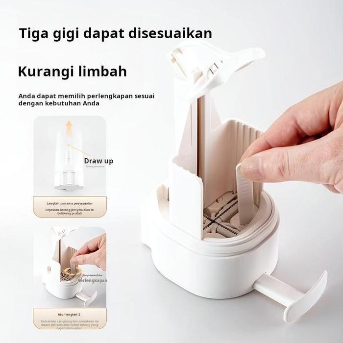 Sabun Parut - Alat Penggiling Sabun Tanpa Air Untuk Kamar Mandi, Dapur & Kos, Wadah Sabun Anti