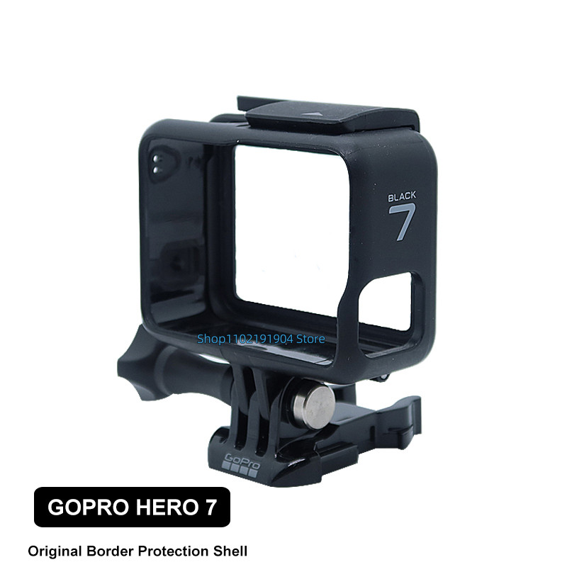 Original Border Protection Shell For Gopro Hero 7 Black White Silver Black Action Camera