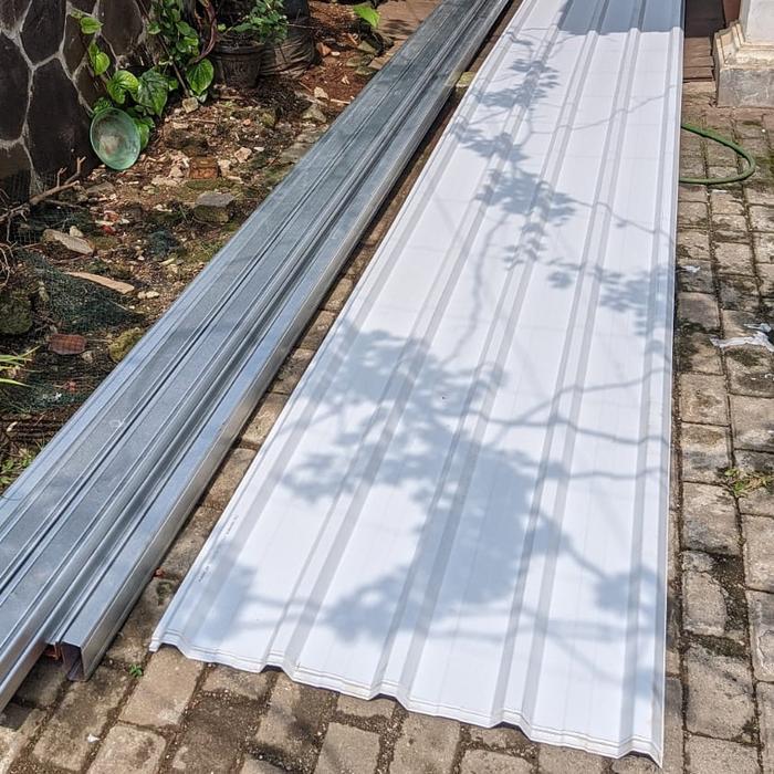 atap alderon single layer lebar 1 meter Gratis Ongkir