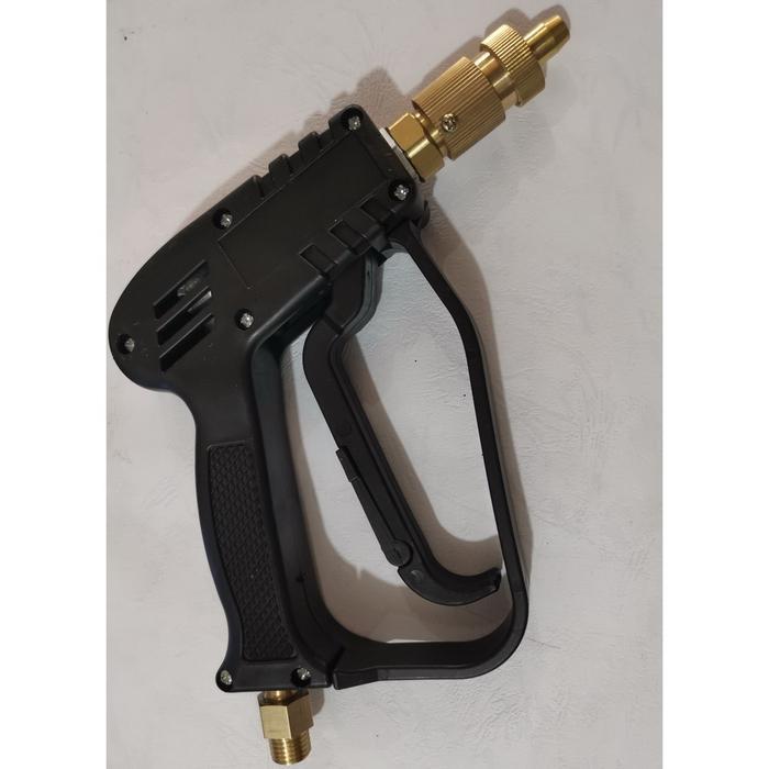 Gun Jet Cleaner Pendek / Gagang Semprotan Steam / Water Hose Gun