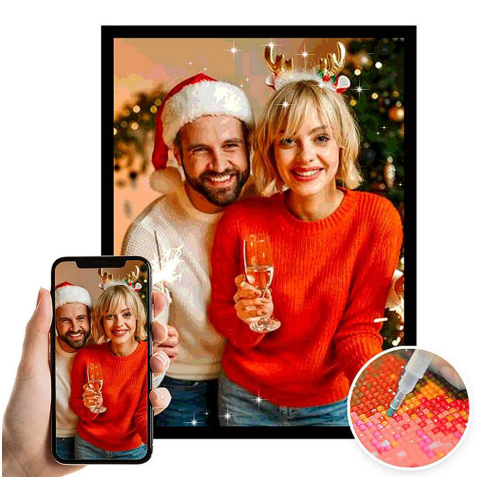 Personalized Photo 5D Diy Diamond Painting Custom Diamond Mosaic Kits For S Custom Full Drill