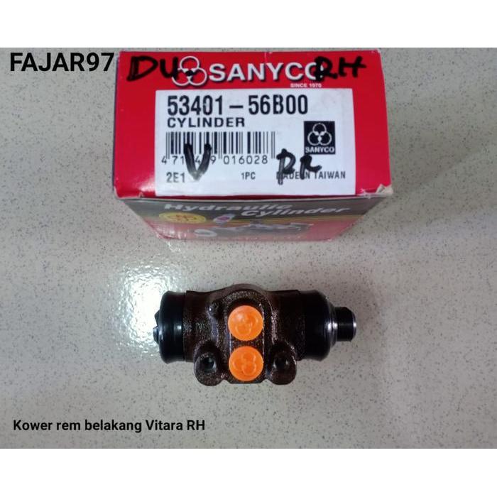 Wheel Cylinder/Kower Rem/Master Rem Belakang Vitara/Escudo/Sidekick Sanyco