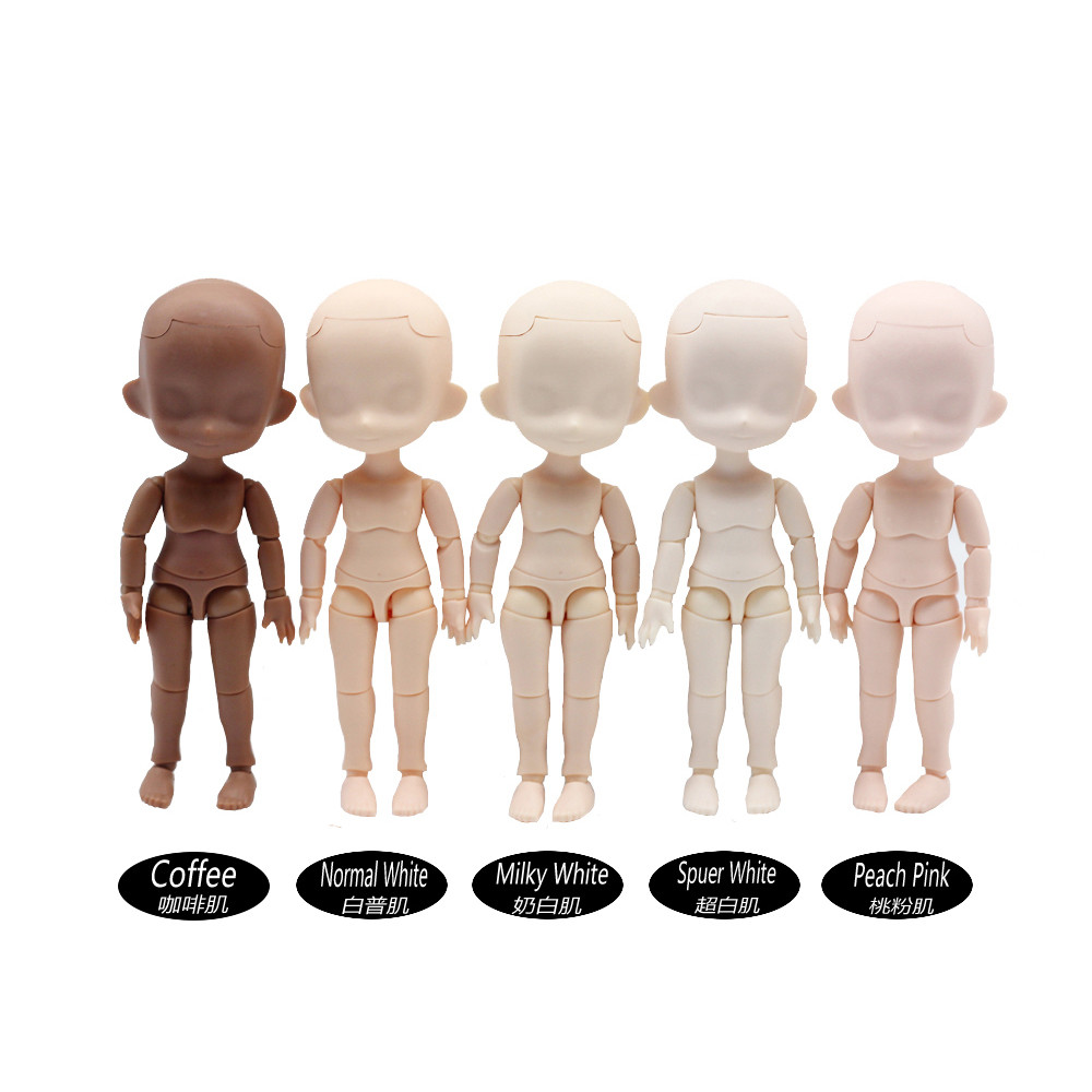 Obitsu11 1/12Bjd Dod Nude Baby Dolls Moveable Jointed 11Cm Ob11 Dolls For Bjd Gsc Body Dolls Toy