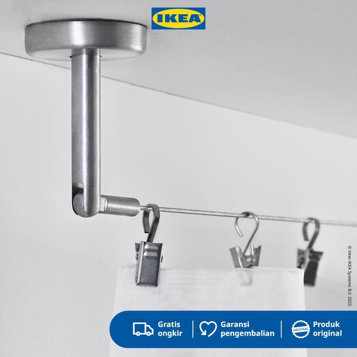 Ikea Dignitet Kawat Gorden Stainless Steel 500Cm