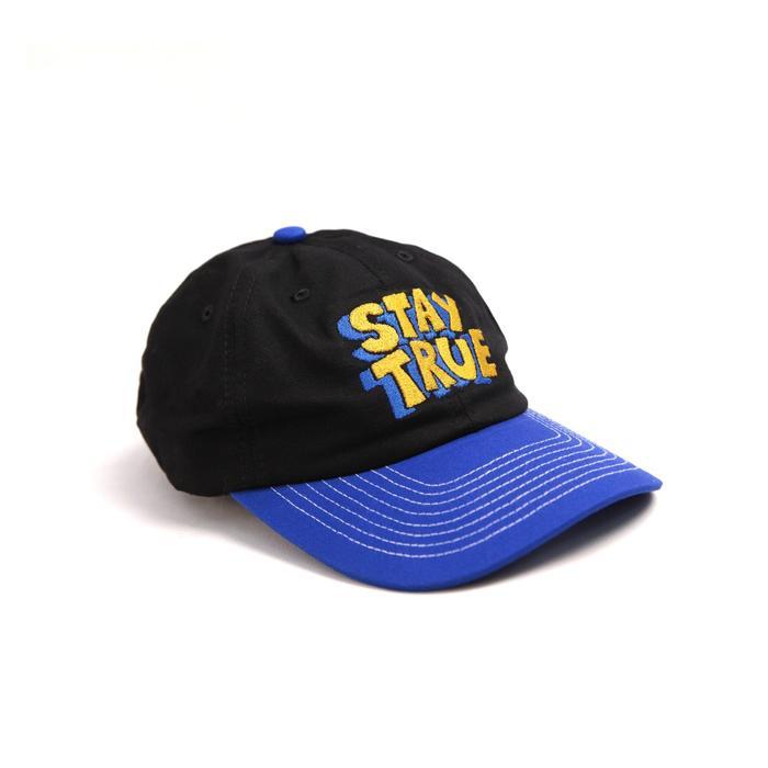 Wrestler Crooz 6-Panel Hat Black Blue