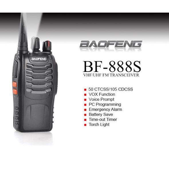 JTTOP" HT BAOFENG BF 888S/ BAOFENG HANDY TALKY RADIO HT/ ANTENA RADIO HT BAOFENG 888S/ RADIO HT