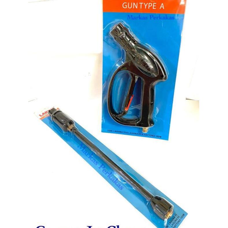 GUN LANCE SET HIGH PRESSURE LAGUNA 70 LAKONI / GUN SET JET CLEANER
