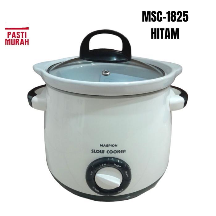 "New" Maspion Slow Cooker MSC 1825. MSC1825