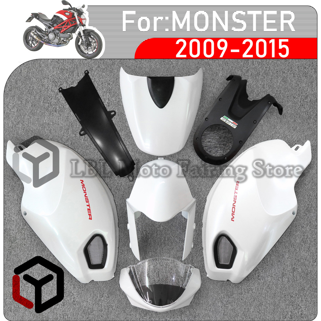 For Ducati Monster 696 795 796 M 1100 1100S 2009 - 2015 Motorcycle Full Body Fit Fairing For Monster